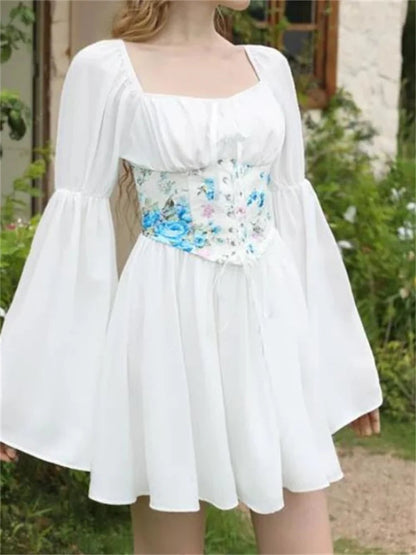 Bandage Corset Mini Dress