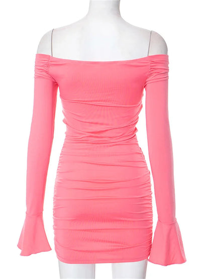 Y2k Lace Spaghetti Strap Mini Dresses