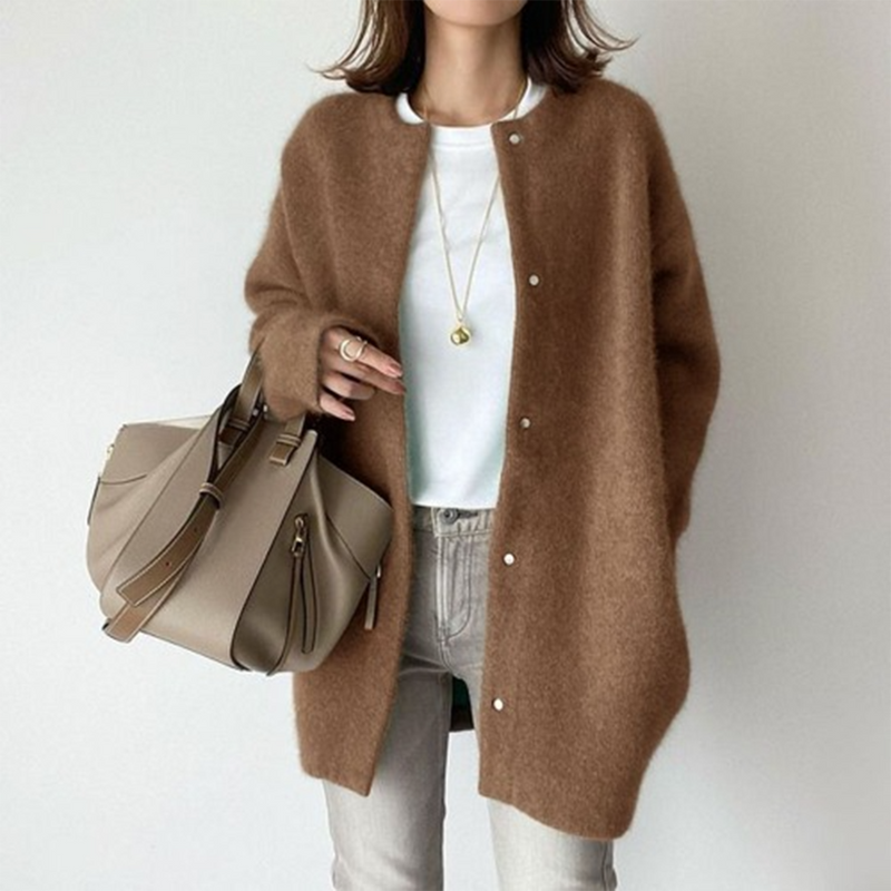 Clara - Soft Longline Knit Sweater