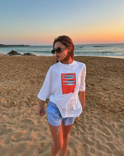 Fish Y2k Graphic T-shirt