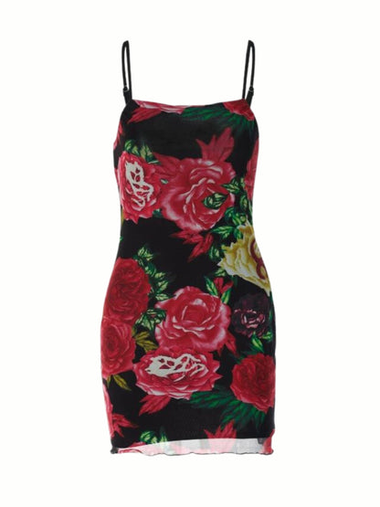 Aixa Mesh Mini Dress
