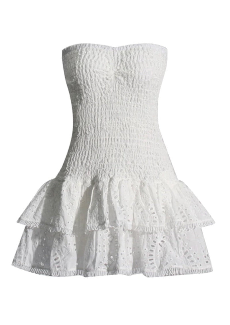 Victoria | Strapless Mini Dress