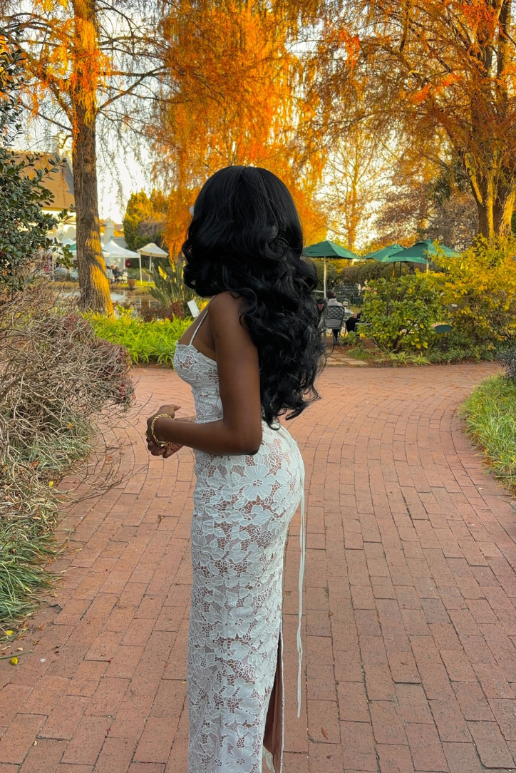 Evangeline | Lace Maxi Dress