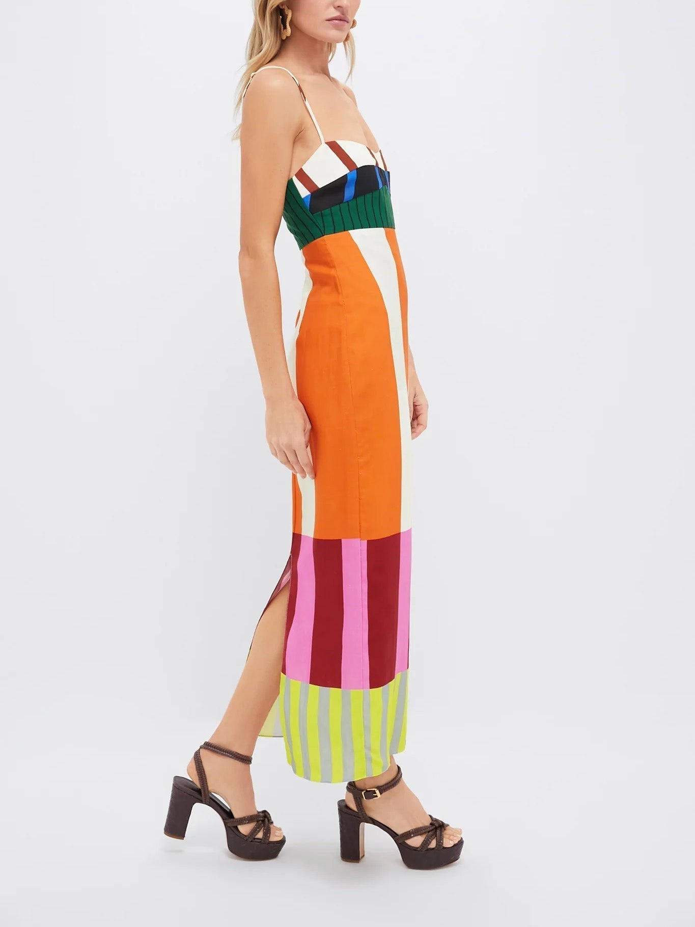 Julieta - Sienna Bloom Tiered Maxi Dress