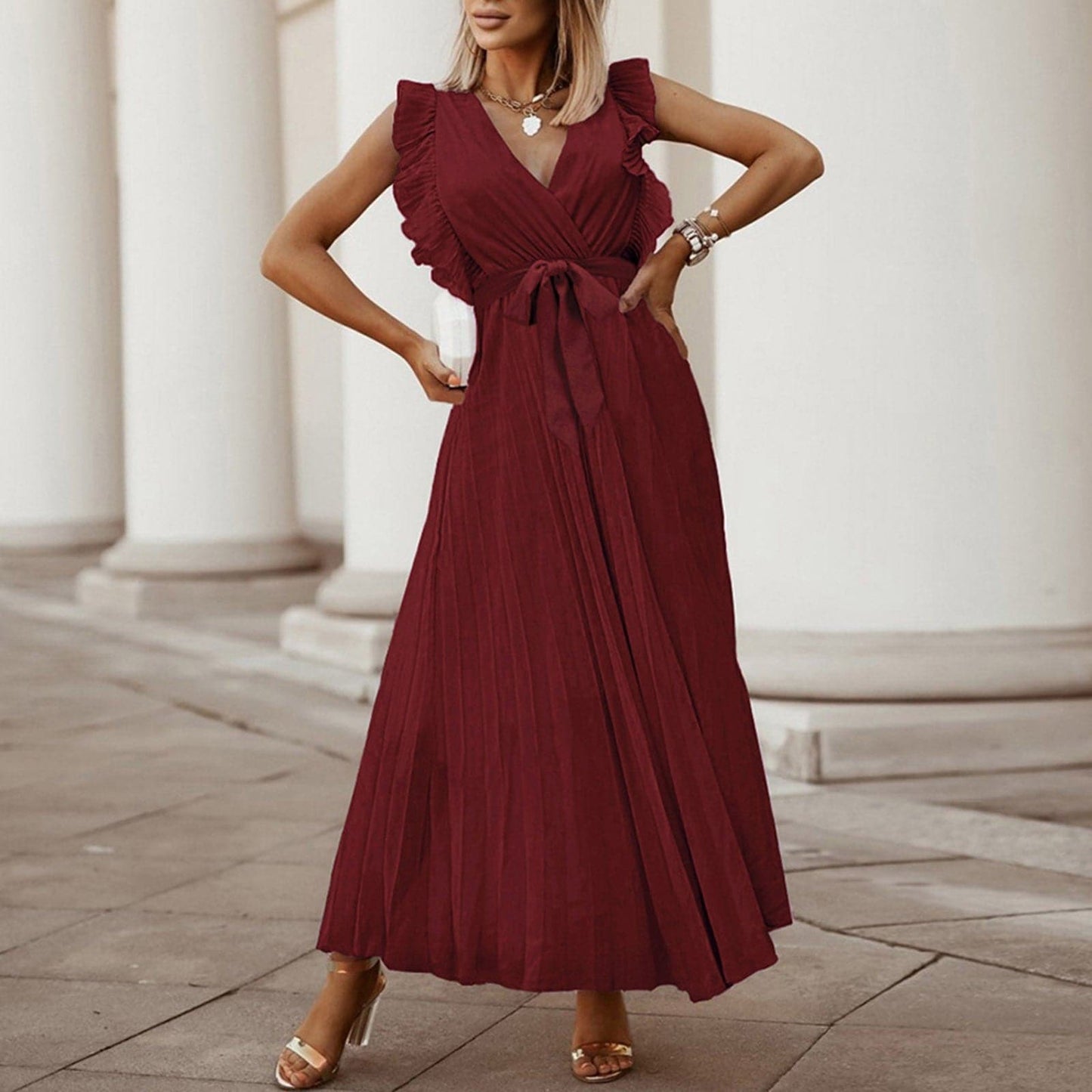 Cocktail Party Chiffon Long Dress