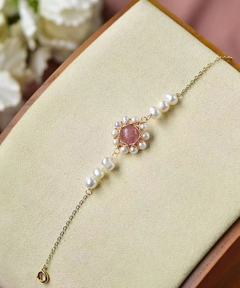 Original Design Patchwork Pearl Bracelet
