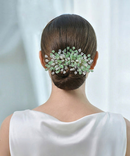 Light Green Alloy Hairpin