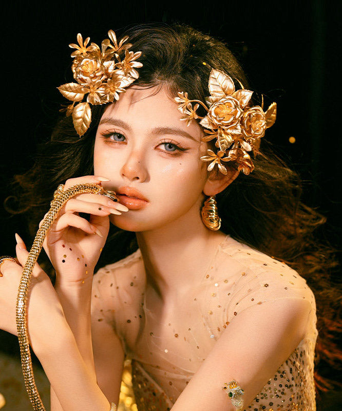 Fine Gold Alloy a Pair Hairpin