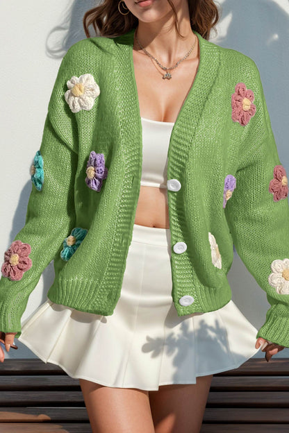 Crochet Button-deon Cardigan