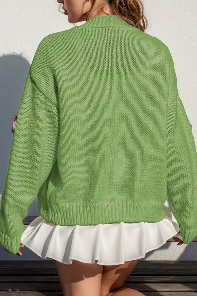 Crochet Button-deon Cardigan