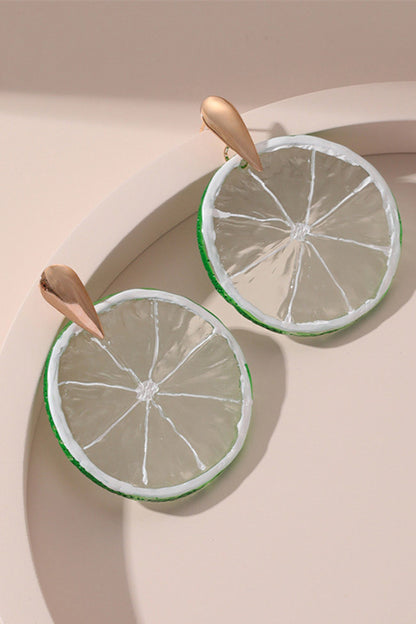 Fruits Pendant Earrings