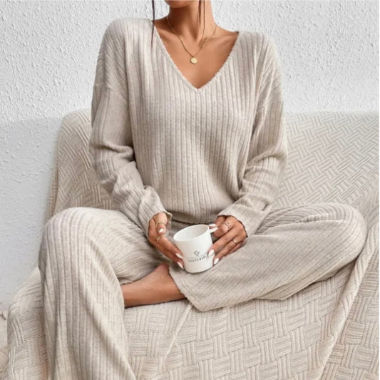 Esra - Knitwear Two-piece Set