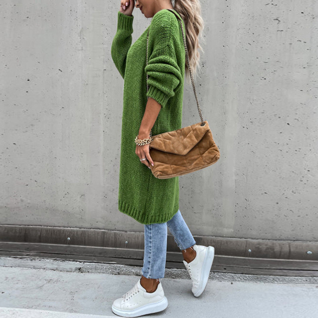 Lauren | ’s Relaxed Fit Long Open Front Cardigan