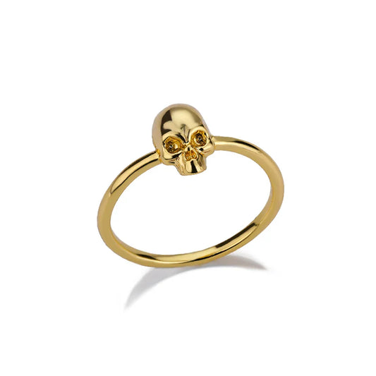 Dainty Skull Ring