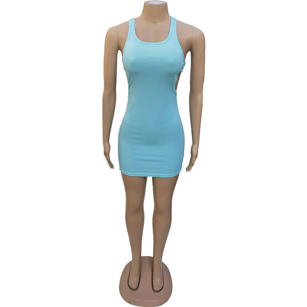 Mini Dress Summer Plain White Black T Shirt Dresses for