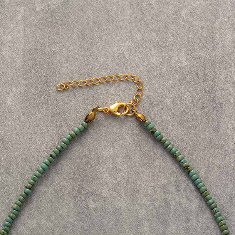 Peaceful Goddess Amazonite Necklace