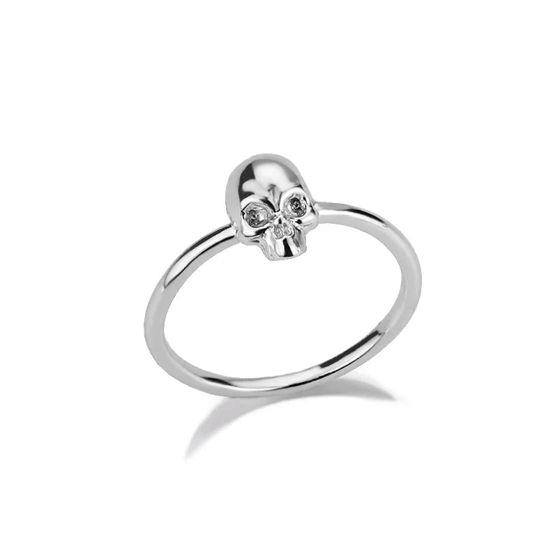 Dainty Skull Ring
