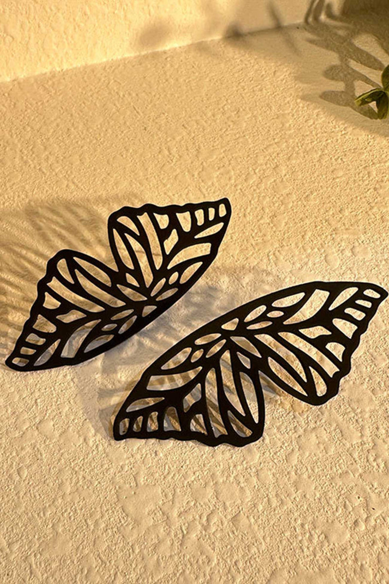 Hollow Out Buttrtfly Earrings