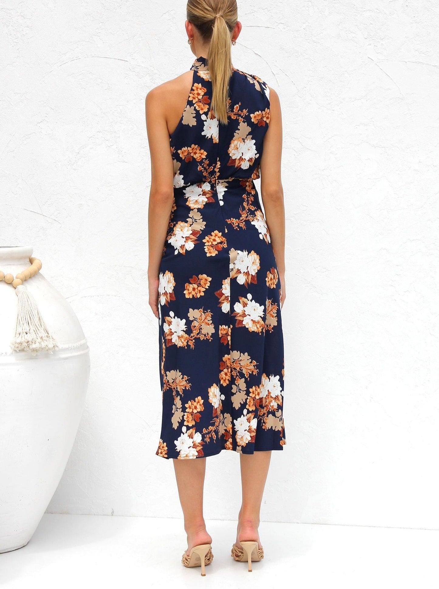Tamika Dress Navy