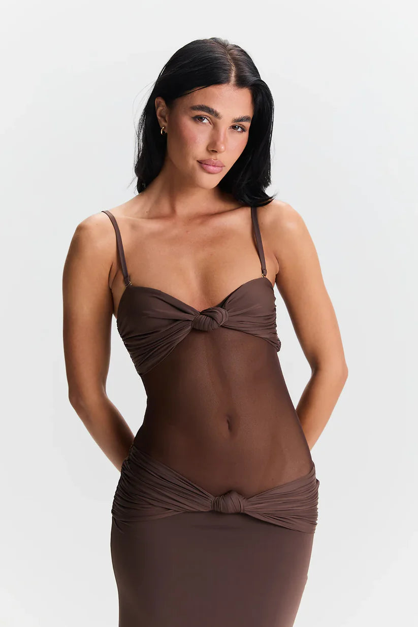 Zola | Detachable Straps Maxi Dress