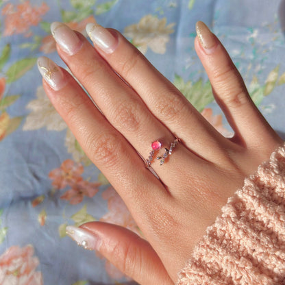 [] Butterfly Aurora Ring