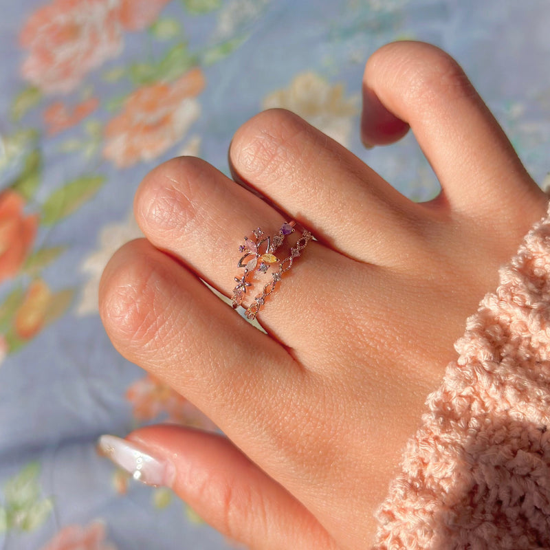 [] Enchanted Blossom Ring