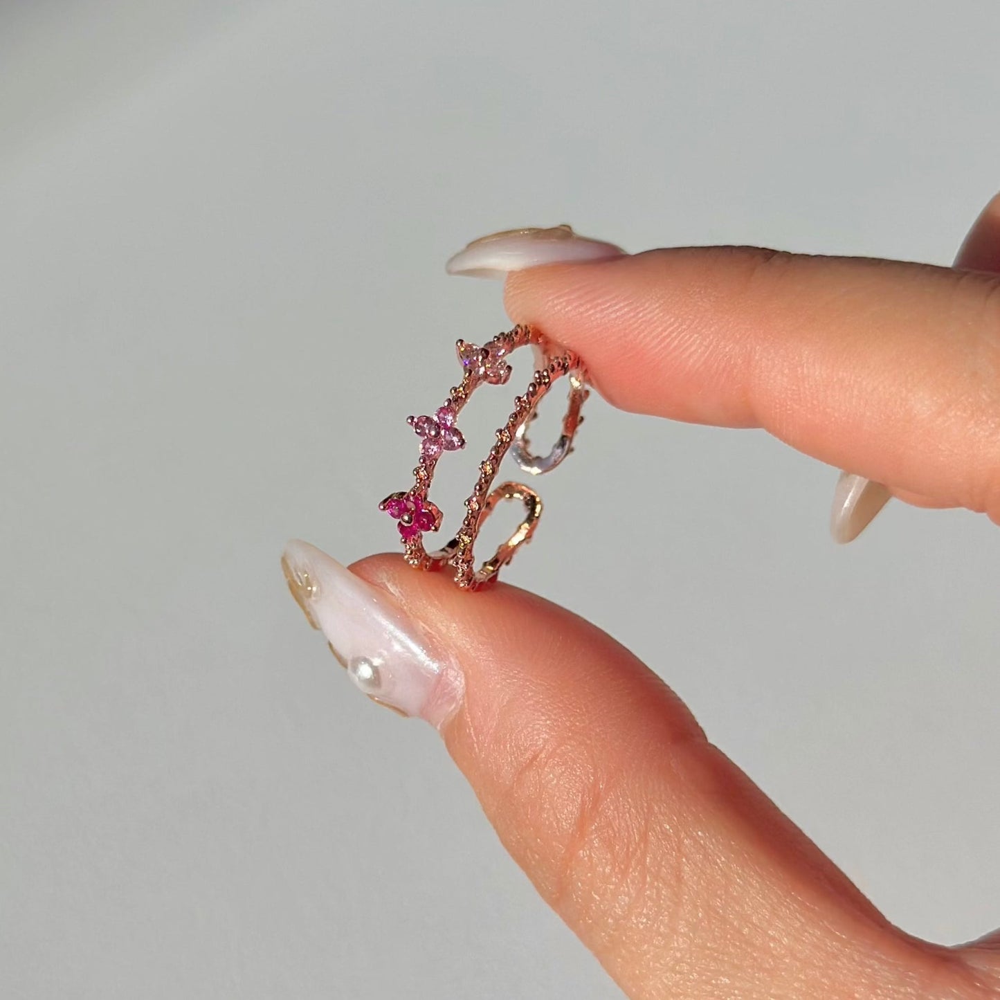 [sample ] Pink Blossom Ring