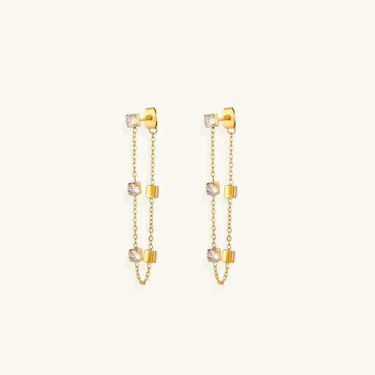 Iris Diamond Earrings