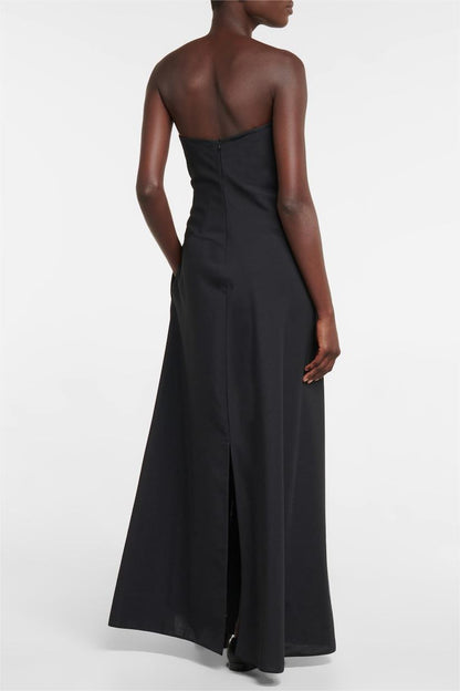 Off Shoulder Asymmetrical Midi Dress