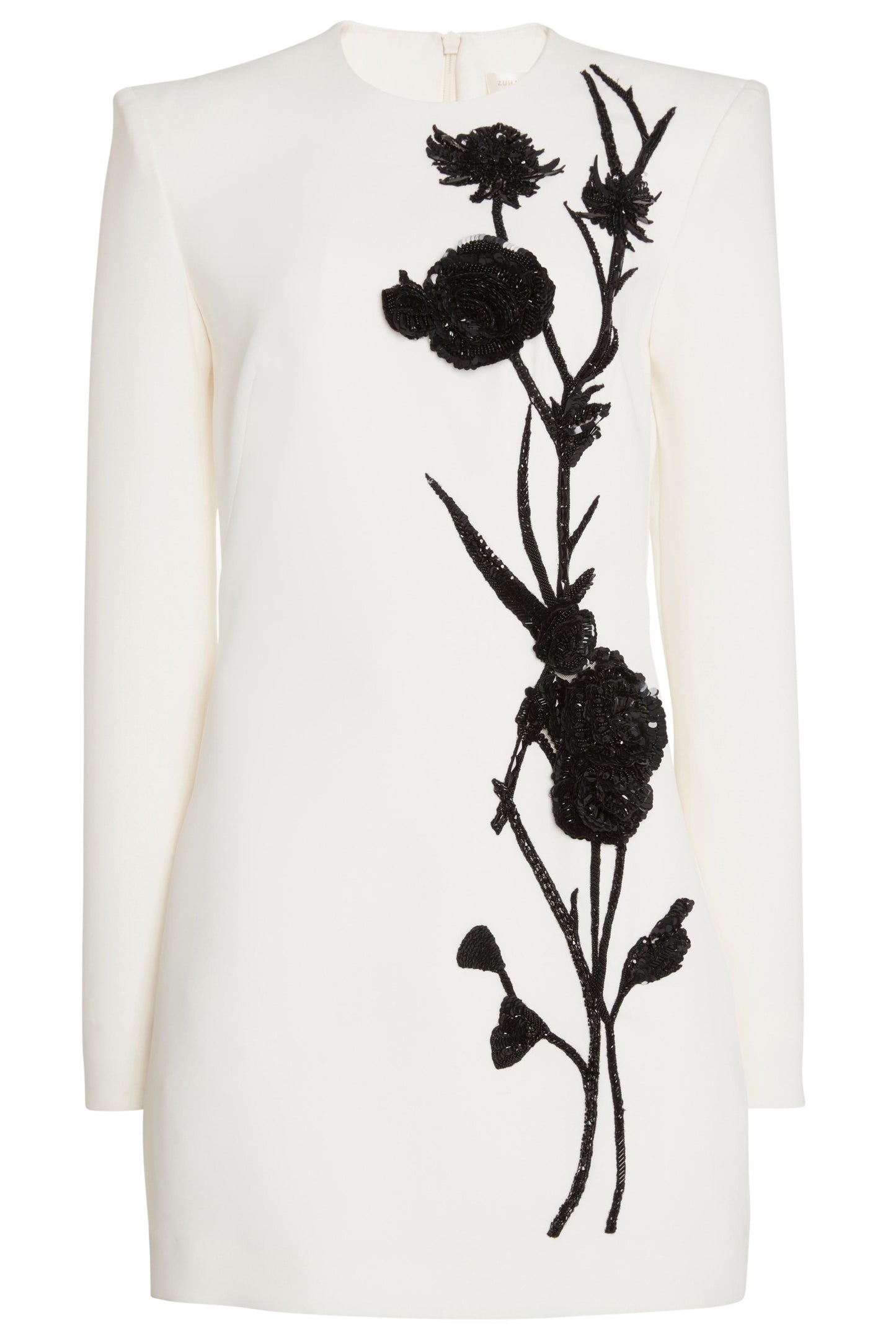 Venus Embroidery Bead Mini Dress