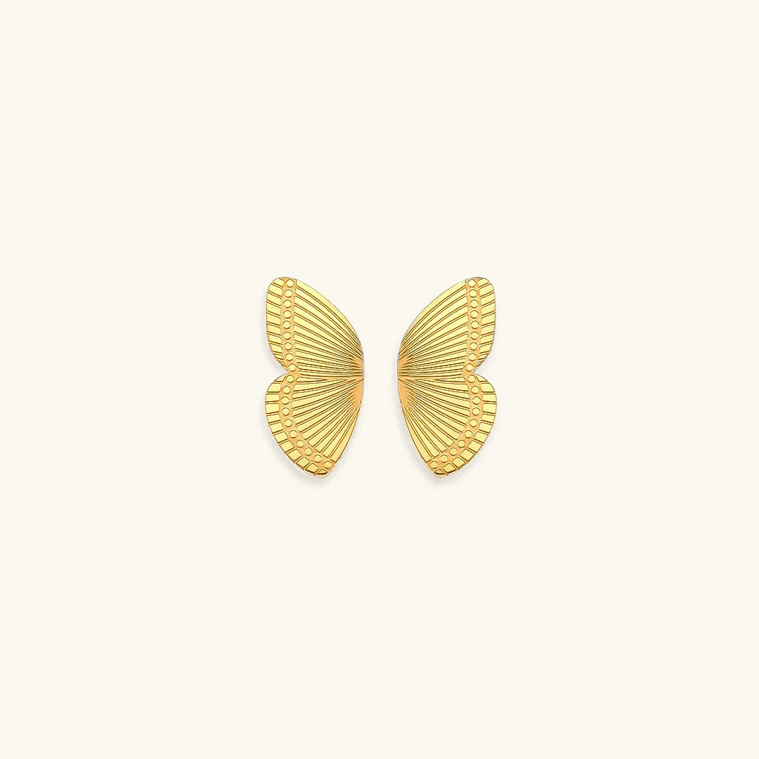 Lilac Gold Earrings