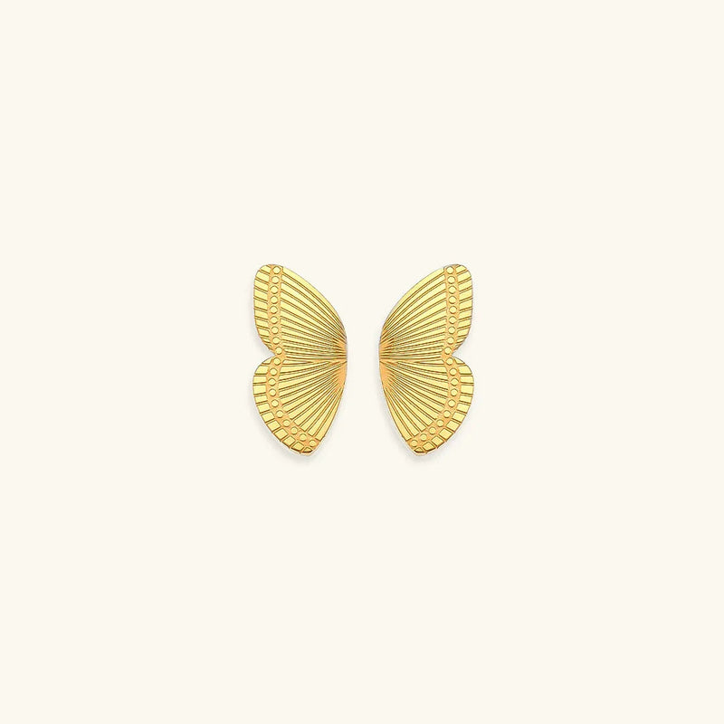 Lilac Gold Earrings