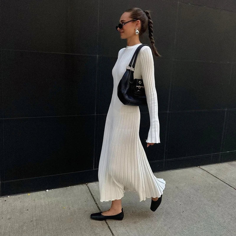 Lisa Luxe Knit Maxi Dress