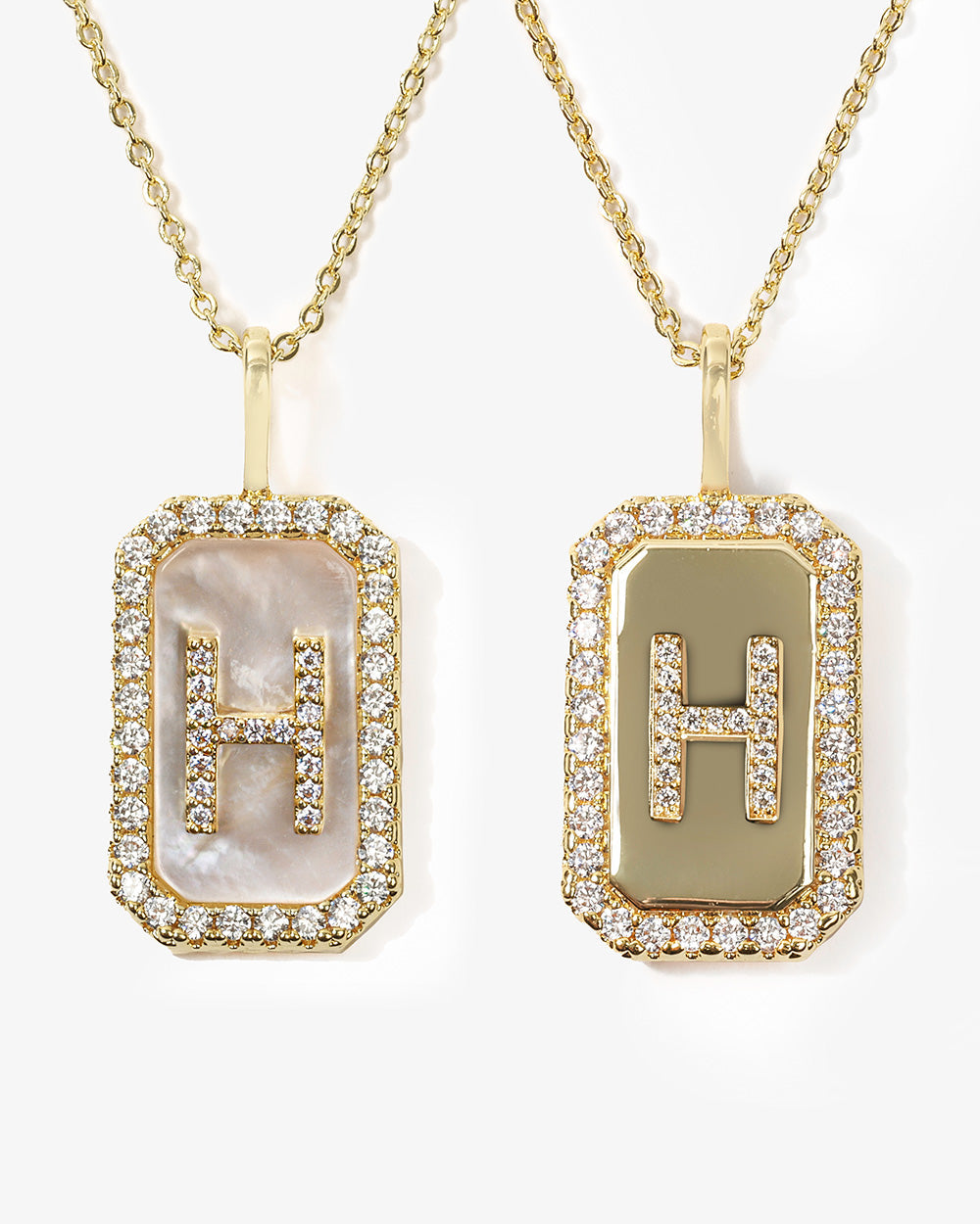 Love Letters Double Sided Necklace