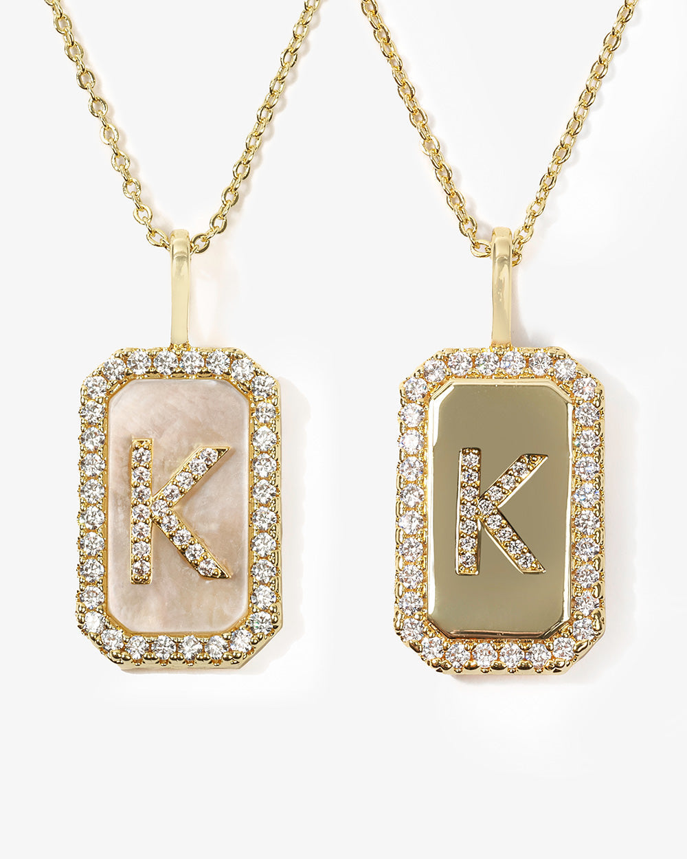 Love Letters Double Sided Necklace