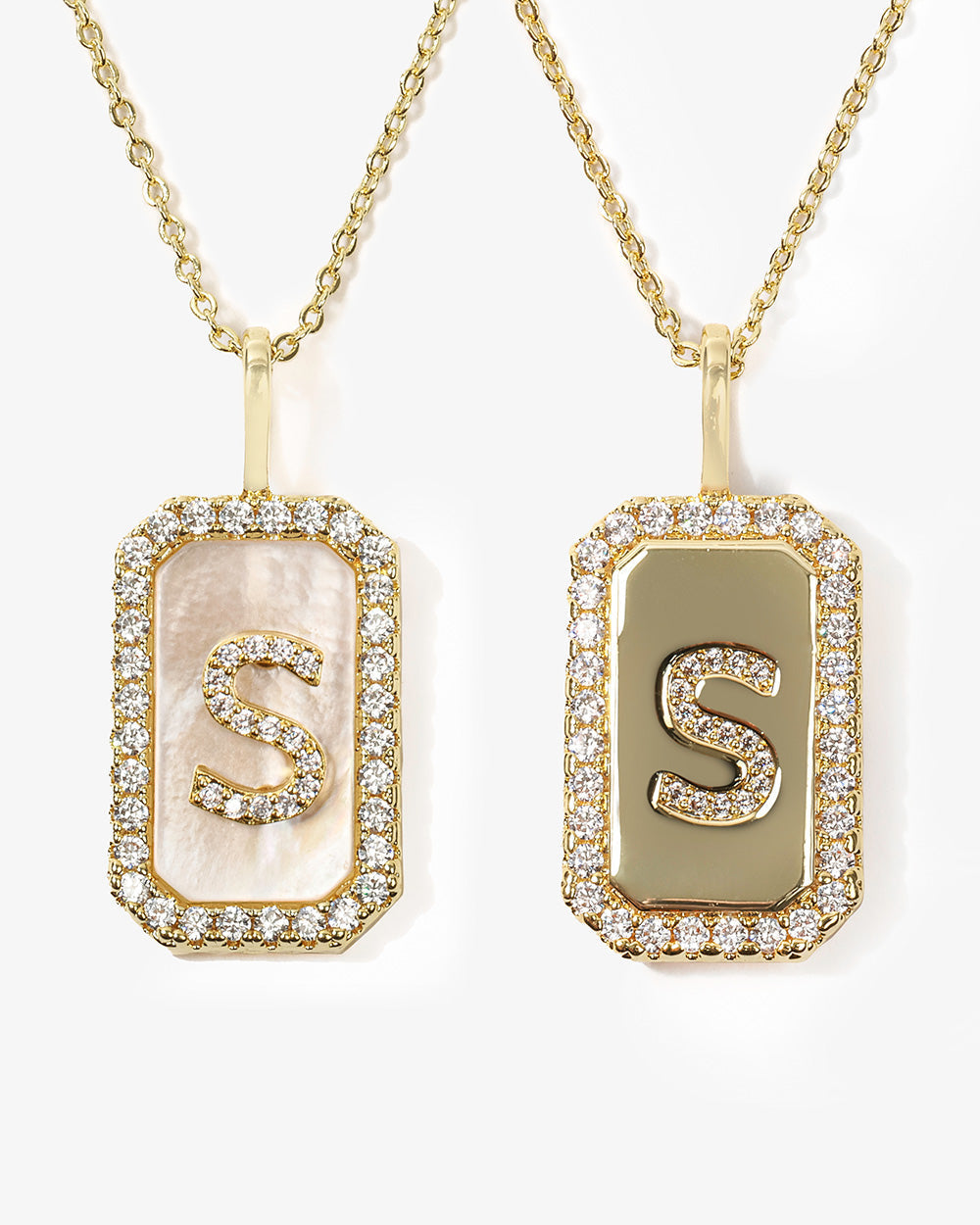Love Letters Double Sided Necklace