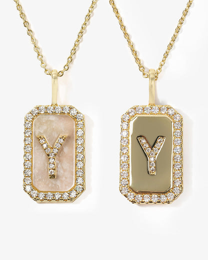 Love Letters Double Sided Necklace