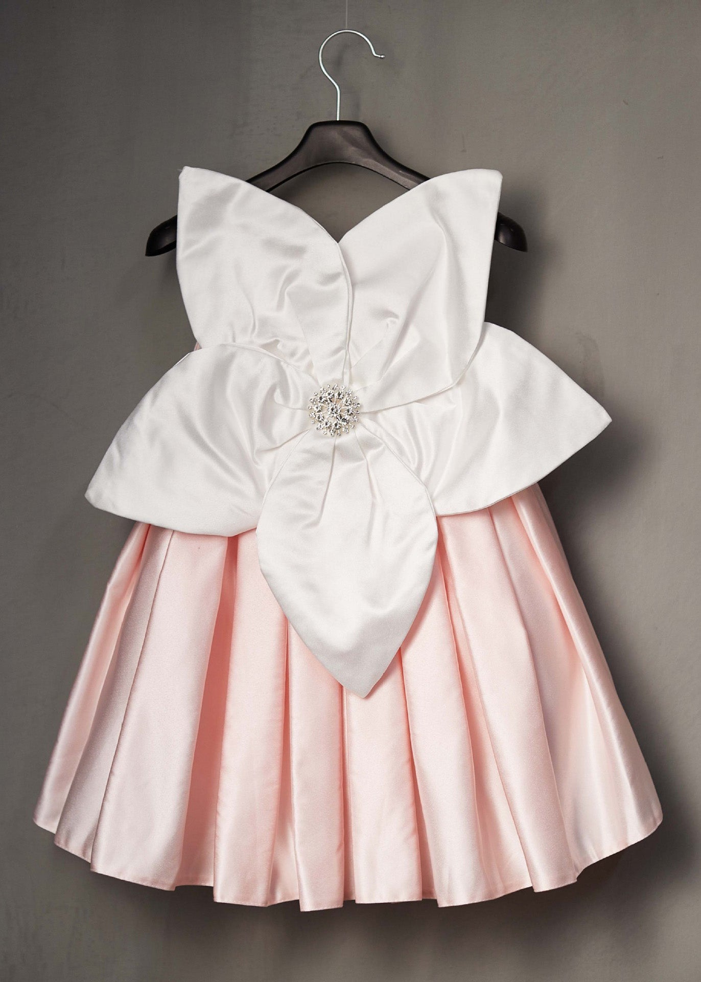 Pink Patchwork Long Dresses Sleeveless Yg022