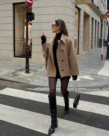 Lovie Oversized Wool Coat