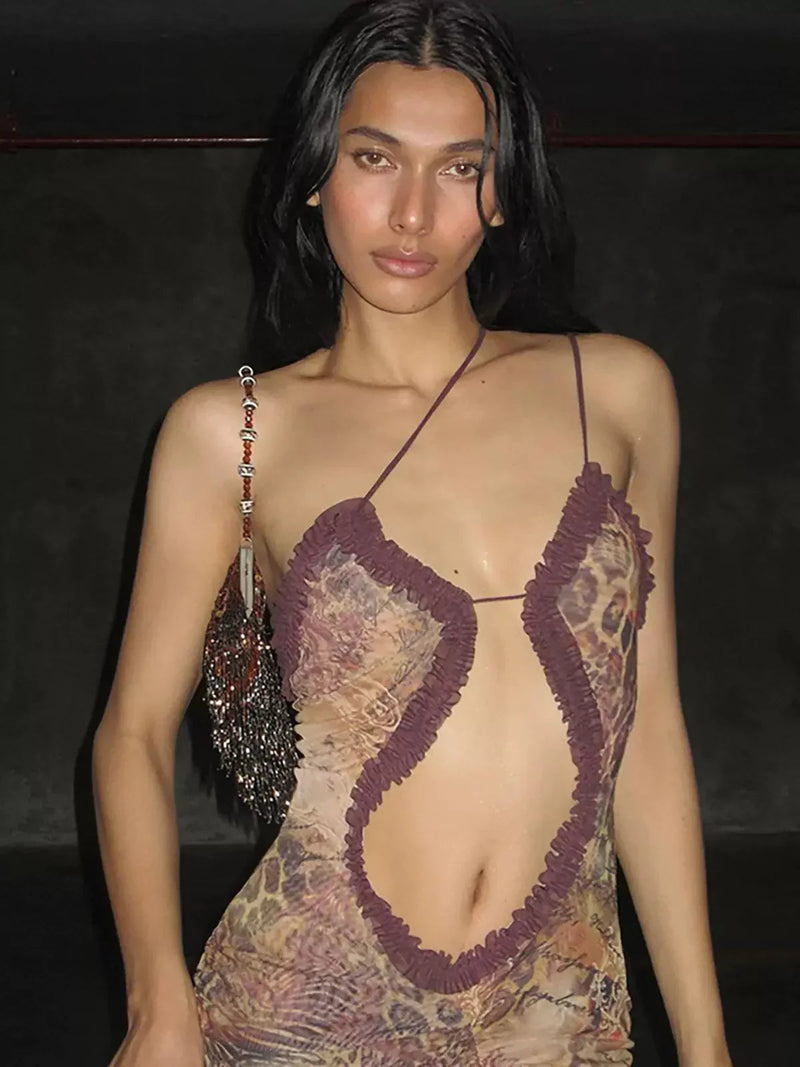 Margaret See-through Maxi Dress