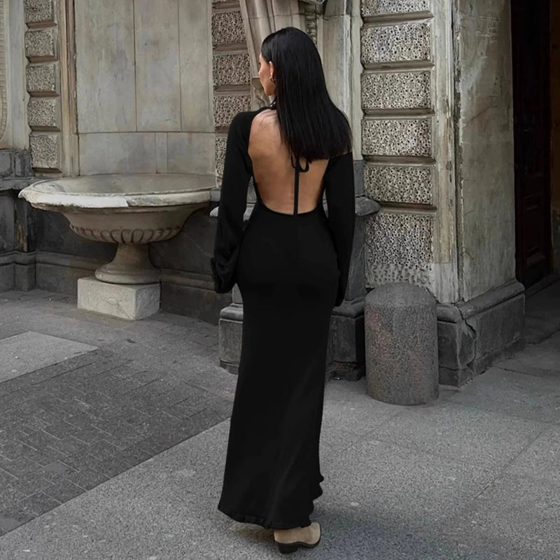 Melinda Backless Maxi Dress