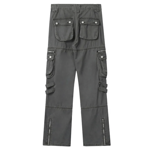 Multi-pocket Utility Cargo Pants