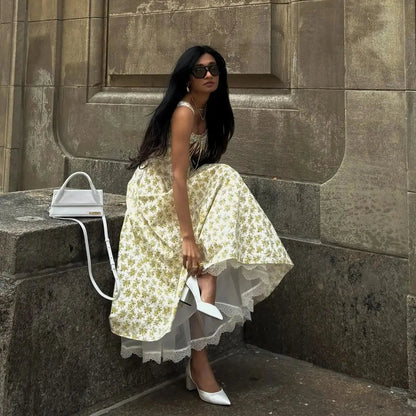 Print Summer Midi Dress