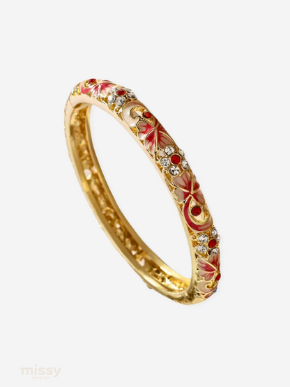Vivian Enamel Bangle