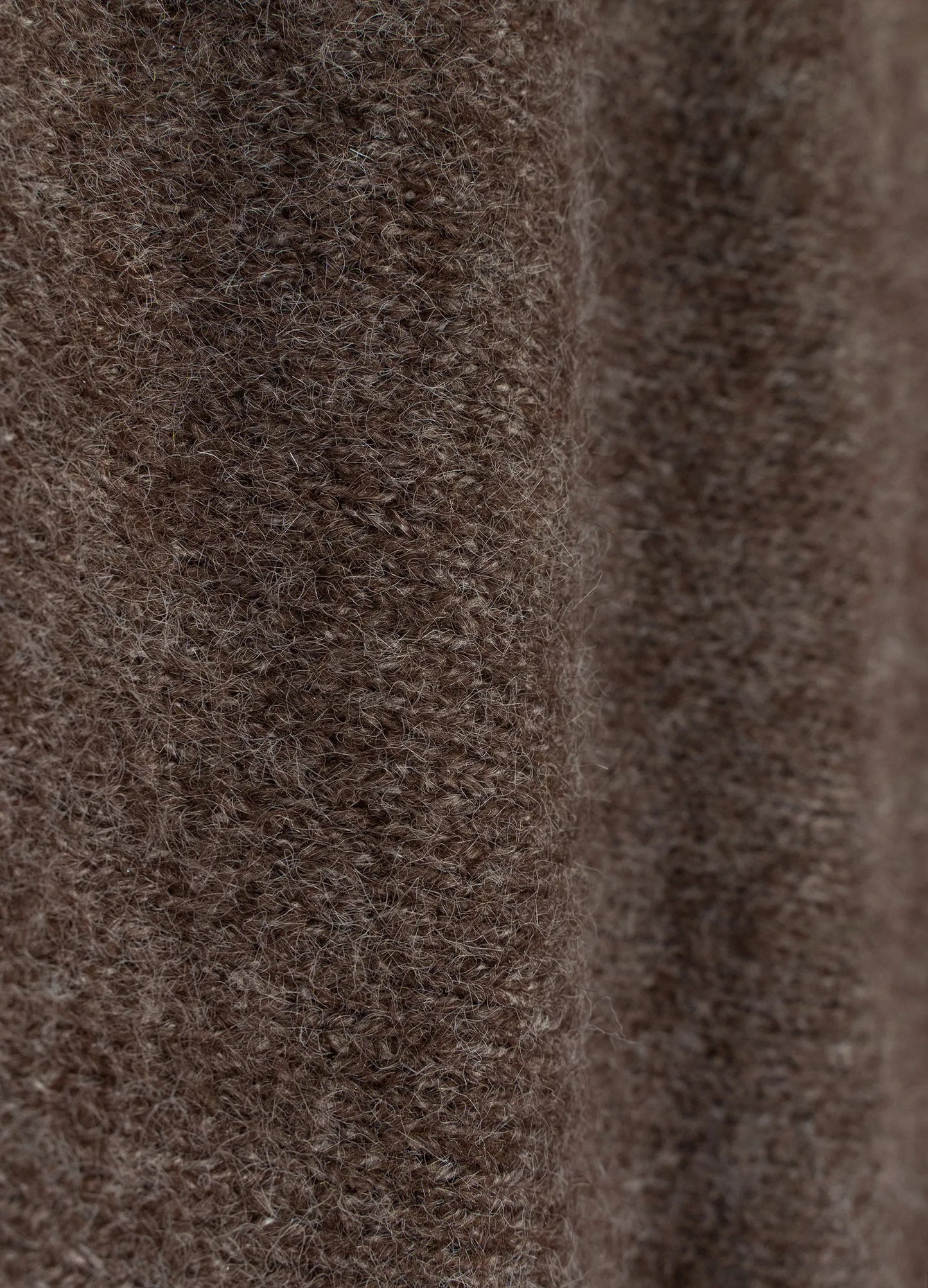 Hooded Button Mohair Cardigan