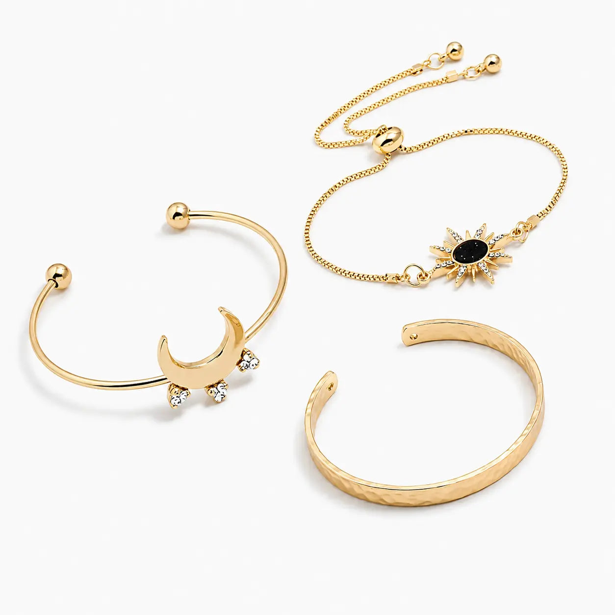 Mystical Celestial Trio Bracelet Set