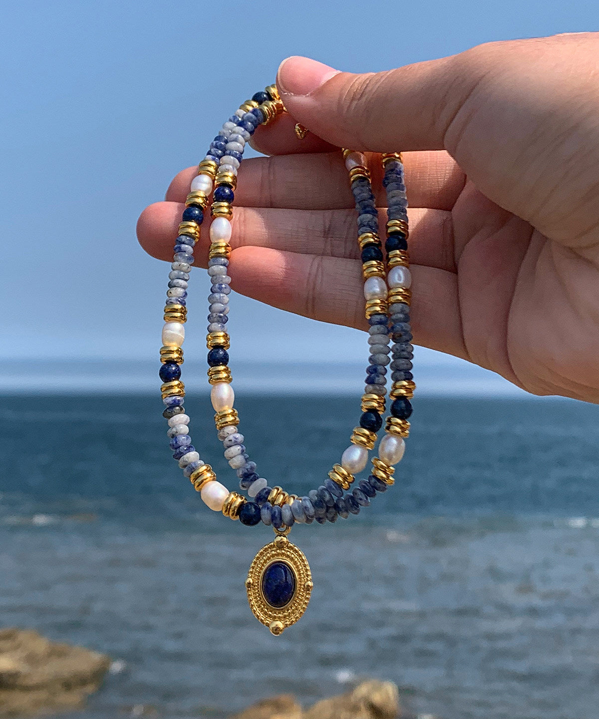Natural Jade Style Necklace