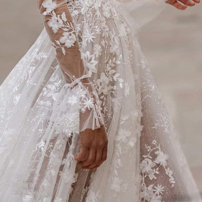 New Lace Party Ball Prom Gown Long Dress