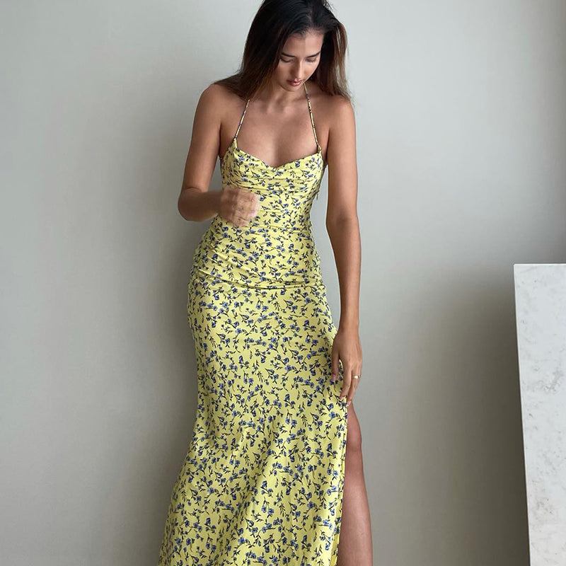 Nidya Backless Midi Dress