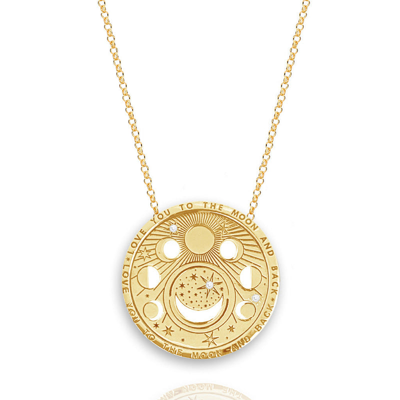 Adriana Celestial Charm Necklace